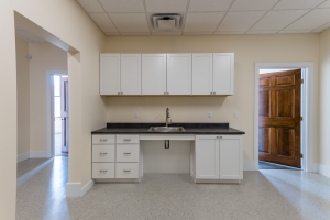 white cabinets for office kitchen
